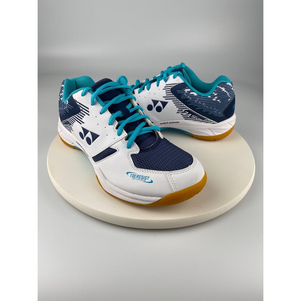 YONEX POWER CUSHION 771‎ SLIM SHB771S White Mint Sneakers Men's 8.5 Women's 10